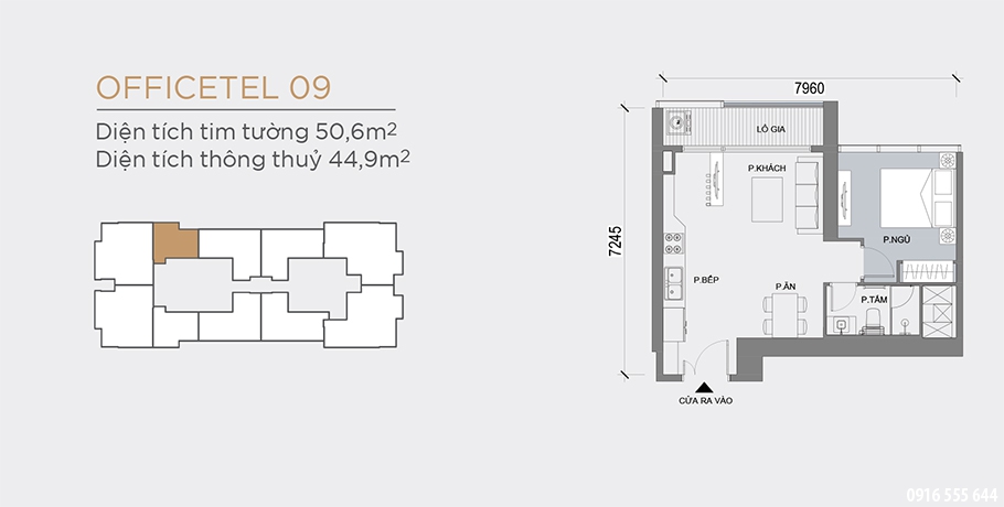 Mat-bang-can-ho-L6-OT-1PN-50m2-vinhome-golden-river-quan-1